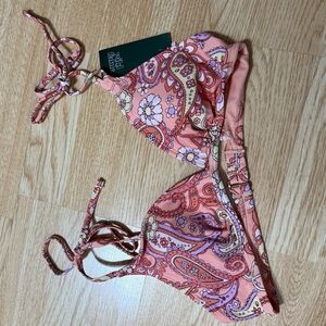 Target Pink Paisley Bikini